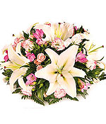 Pink and white posie